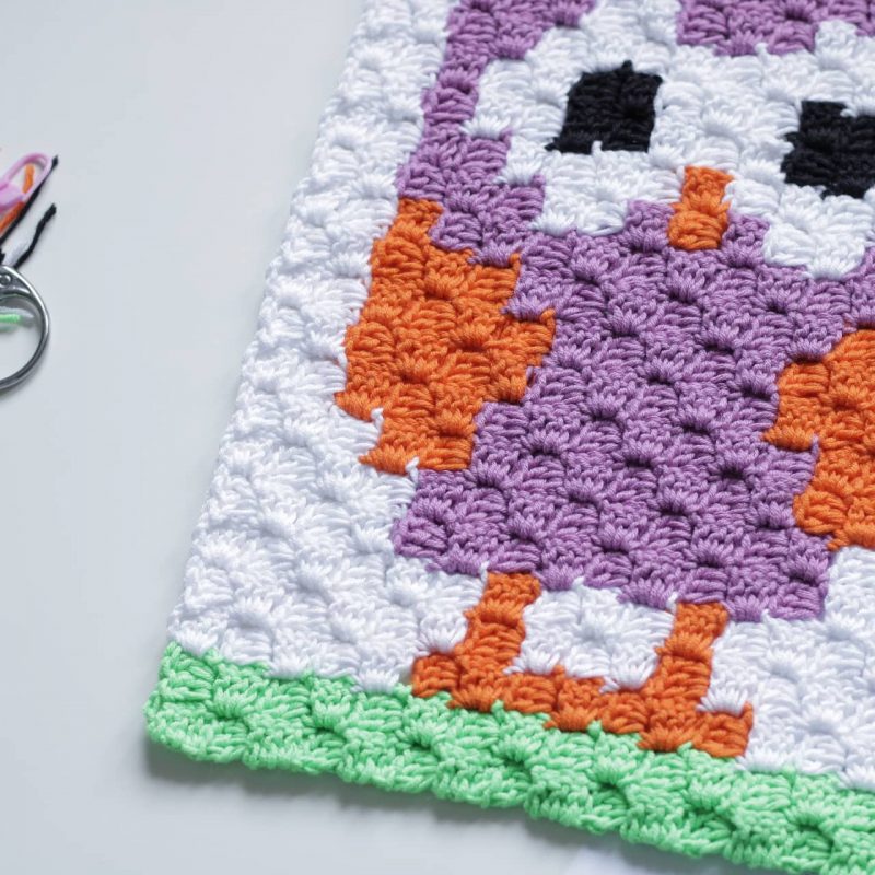 buho curso crochet c2c